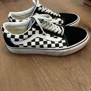 Vans Platform Checkered